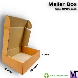 10x8x3 mailer box. pack of 12