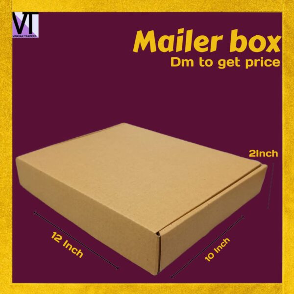 12x10x2 Mailer box. pack of 12 - Image 3